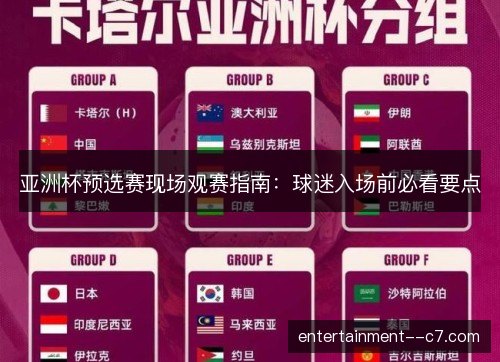 亚洲杯预选赛现场观赛指南：球迷入场前必看要点